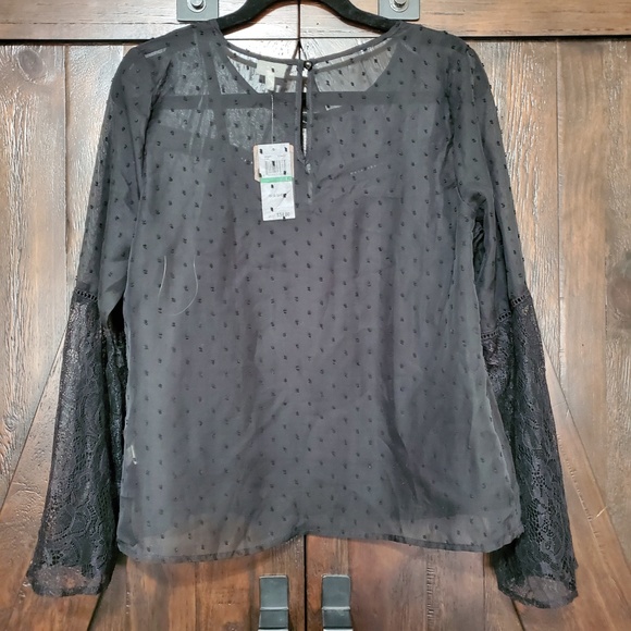 Self Esteem Swiss Dot Top - Picture 3 of 8